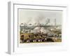 Soldiers at the English Invasion-null-Framed Giclee Print