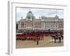 Soldiers at Trooping Colour 2012, Birthday Parade of Queen, Horse Guards, London, England-Hans Peter Merten-Framed Photographic Print