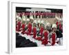 Soldiers at Trooping Colour 2012, Queen's Birthday Parade, Horse Guards, Whitehall, London, England-Hans Peter Merten-Framed Photographic Print