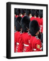 Soldiers at Trooping Colour 2012, Queen's Official Birthday Parade, Horse Guards, London, England-Hans Peter Merten-Framed Photographic Print