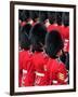 Soldiers at Trooping Colour 2012, Queen's Official Birthday Parade, Horse Guards, London, England-Hans Peter Merten-Framed Photographic Print