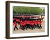 Soldiers at Trooping Colour 2012, Queen's Official Birthday Parade, Horse Guards, London, England-Hans Peter Merten-Framed Photographic Print