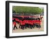 Soldiers at Trooping Colour 2012, Queen's Official Birthday Parade, Horse Guards, London, England-Hans Peter Merten-Framed Photographic Print