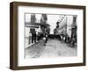 Soldiers Blocking American Consulate-null-Framed Photographic Print