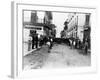 Soldiers Blocking American Consulate-null-Framed Photographic Print