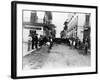 Soldiers Blocking American Consulate-null-Framed Photographic Print