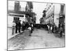 Soldiers Blocking American Consulate-null-Mounted Photographic Print