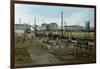 Soldiers Building Berlin Wall-null-Framed Photographic Print