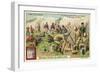 Soldiers Cooking at a Bivouac Near Tientsin During the Campaign in China-null-Framed Giclee Print