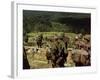 Soldiers Descend the Side of Hill 742, Five Miles Northwest of Dak To, Vietnam-Stocktrek Images-Framed Photographic Print