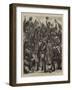 Soldiers Examining the First Captured Mitrailleuse-Matthew White Ridley-Framed Giclee Print