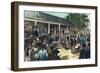 Soldiers Exiting Tavern with Traitor Major Andre-null-Framed Giclee Print