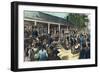 Soldiers Exiting Tavern with Traitor Major Andre-null-Framed Giclee Print