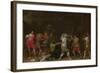 Soldiers Fighting over Booty in a Barn, C.1623-Willem Cornelisz Duyster-Framed Giclee Print