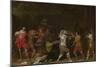 Soldiers Fighting over Booty in a Barn, C.1623-Willem Cornelisz Duyster-Mounted Giclee Print