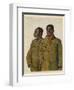 Soldiers from Liberia Fighting with the Allies in World War One-Theodor Baumgartner-Framed Photographic Print