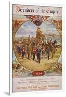 Soldiers from the British Empire and King George V-null-Framed Giclee Print