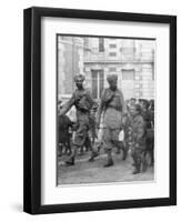 Soldiers from the British Indian Army, France, C1915-null-Framed Premium Giclee Print