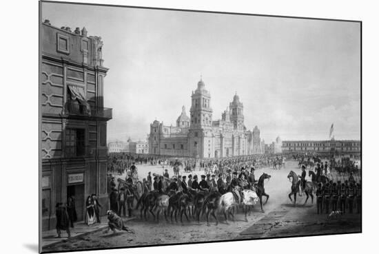 Soldiers Gathered for Mission-null-Mounted Giclee Print