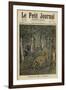 Soldiers Hunting an Escaped Tiger, Meudon, France, 1897-null-Framed Giclee Print