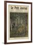 Soldiers Hunting an Escaped Tiger, Meudon, France, 1897-null-Framed Giclee Print