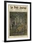 Soldiers Hunting an Escaped Tiger, Meudon, France, 1897-null-Framed Giclee Print