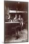Soldiers in a Cafe, Dijon, 1915-null-Mounted Giclee Print
