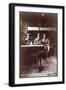 Soldiers in a Cafe, Dijon, 1915-null-Framed Giclee Print