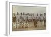 Soldiers in Swimwear-null-Framed Photographic Print