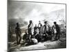 Soldiers in the Crimea, c.1855-Roger Fenton-Mounted Photographic Print