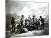 Soldiers in the Crimea, c.1855-Roger Fenton-Mounted Photographic Print