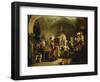 Soldiers in the Keep of a Castle-Rorbye Martinus-Framed Giclee Print