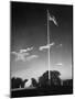 Soldiers Lowering American Flag-Charles E^ Steinheimer-Mounted Photographic Print