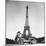 Soldiers of 4th US Infantry Division Looking at Eiffel Tower as They Liberate Capital City, WWII-John Downey-Mounted Premium Photographic Print