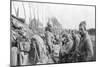 Soldiers of a French Zouave Regiment Between Lizarne and Boesinghe, Belgium, April 1915-null-Mounted Giclee Print