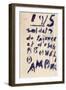 Soldiers of Clay, Case D'Armons Poetry Anthology, c.1915-Guillaume Apollinaire-Framed Giclee Print