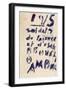 Soldiers of Clay, Case D'Armons Poetry Anthology, c.1915-Guillaume Apollinaire-Framed Giclee Print