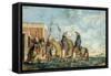 Soldiers of Oribe Army in Montevideo, 1844, Civil War, Uruguay-null-Framed Stretched Canvas