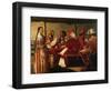 Soldiers of Rosas Army, 1852-Juan de la Cosa-Framed Giclee Print