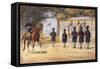 Soldiers of the 10th Duke of Cambridge's Own Lancers (Hodson's Horse), 'The Quarter Guard',…-Alfred Crowdy Lovett-Framed Stretched Canvas