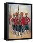 Soldiers of the 15th Ludhiana Sikhs, Illustration for 'Armies of India' by Major G.F. MacMunn,…-Alfred Crowdy Lovett-Framed Stretched Canvas