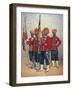 Soldiers of the 15th Ludhiana Sikhs, Illustration for 'Armies of India' by Major G.F. MacMunn,…-Alfred Crowdy Lovett-Framed Giclee Print