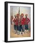 Soldiers of the 15th Ludhiana Sikhs, Illustration for 'Armies of India' by Major G.F. MacMunn,…-Alfred Crowdy Lovett-Framed Giclee Print