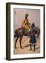 Soldiers of the 1st Duke of York's Own Lancers (Skinner's Horse) Hindustani Musalman and 3rd…-Alfred Crowdy Lovett-Framed Giclee Print