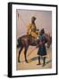 Soldiers of the 1st Duke of York's Own Lancers (Skinner's Horse) Hindustani Musalman and 3rd…-Alfred Crowdy Lovett-Framed Giclee Print