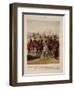 Soldiers of the 1st Guard Cavalry Division of the Russian Imperial Guard, 1867-Karl Karlovich Piratsky-Framed Giclee Print