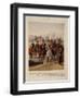 Soldiers of the 1st Guard Cavalry Division of the Russian Imperial Guard, 1867-Karl Karlovich Piratsky-Framed Giclee Print