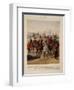 Soldiers of the 1st Guard Cavalry Division of the Russian Imperial Guard, 1867-Karl Karlovich Piratsky-Framed Giclee Print