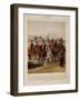 Soldiers of the 1st Guard Cavalry Division of the Russian Imperial Guard, 1867-Karl Karlovich Piratsky-Framed Giclee Print