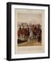 Soldiers of the 1st Guard Cavalry Division of the Russian Imperial Guard, 1867-Karl Karlovich Piratsky-Framed Giclee Print